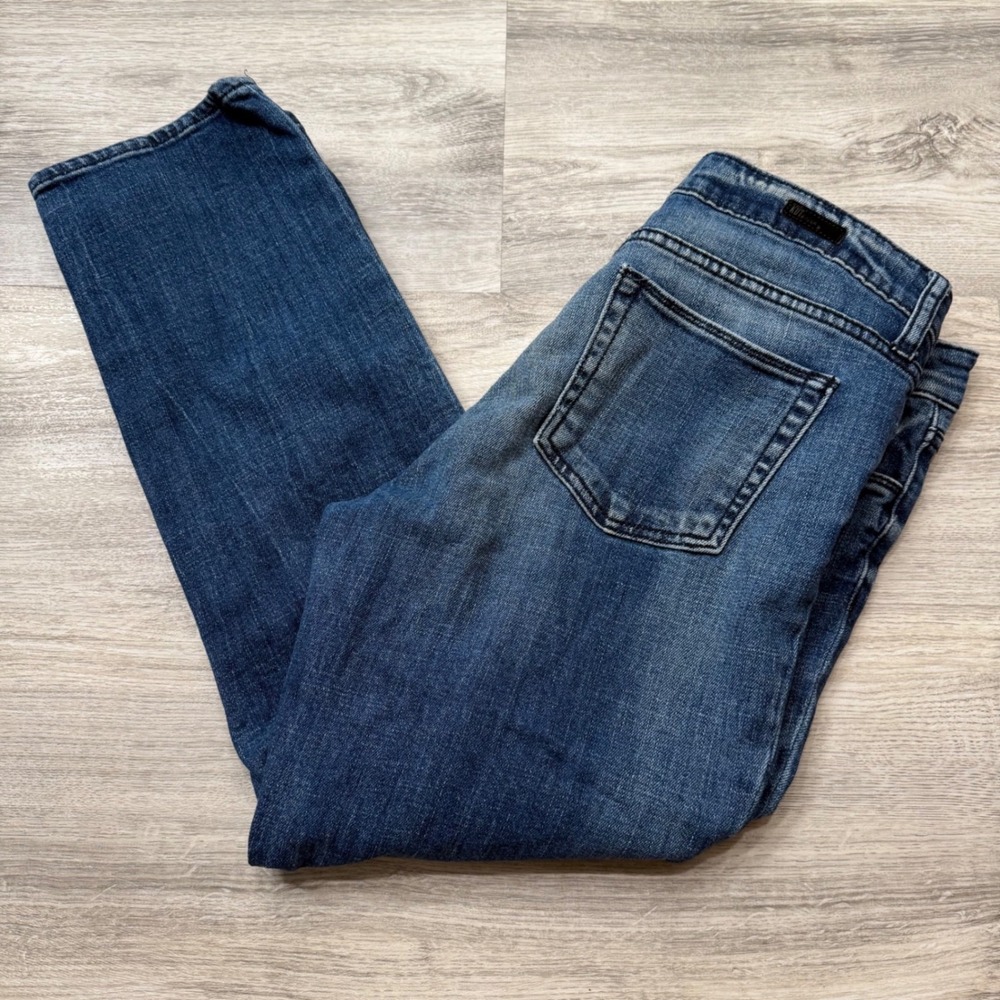 KanCan Jeans Women Dark Wash Straight Leg‎ Denim Pants Size 8